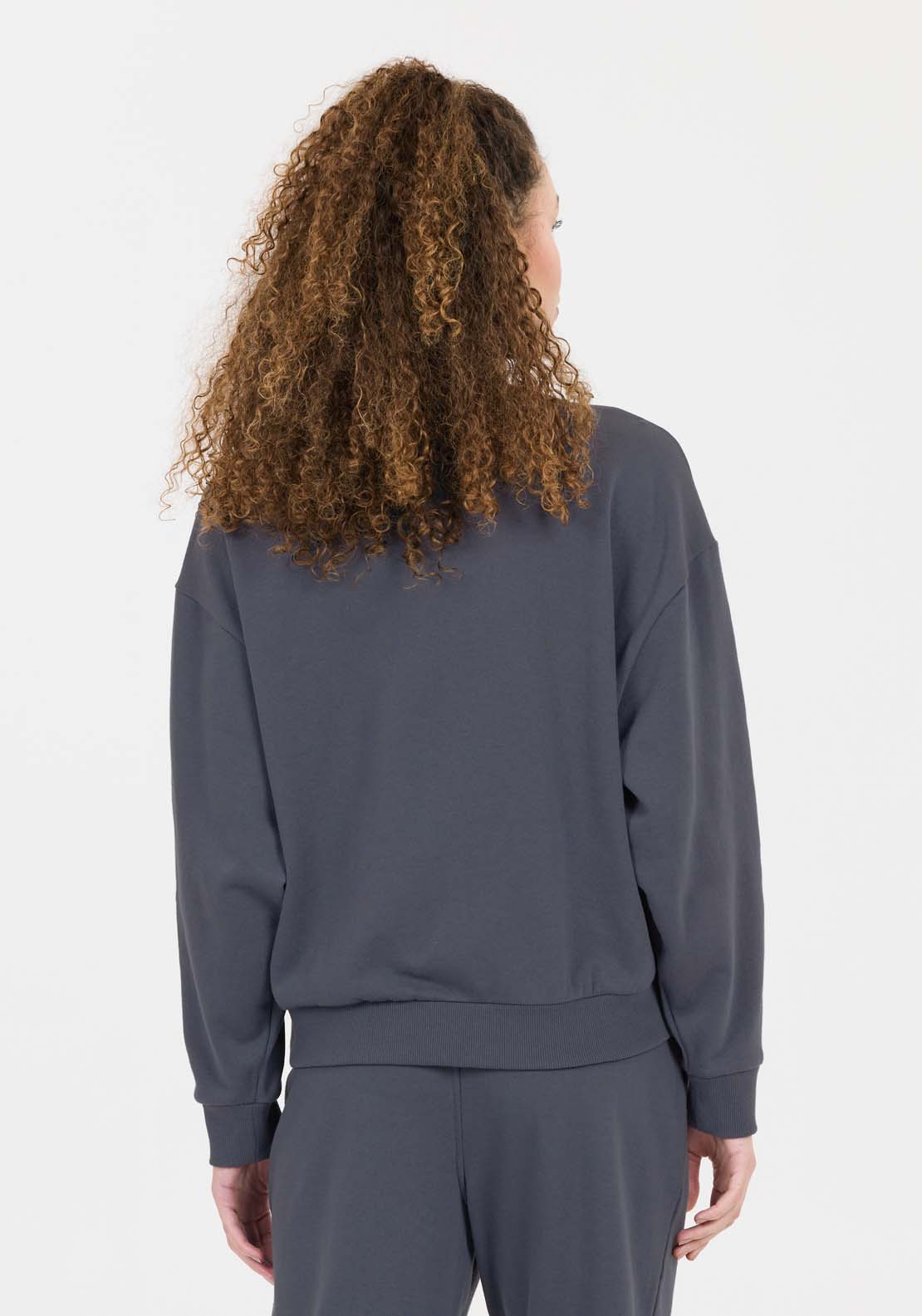 Athlecia Giannis Sweatshirt With Crew Neck - Ombre Blue 2 Shaws Department Stores