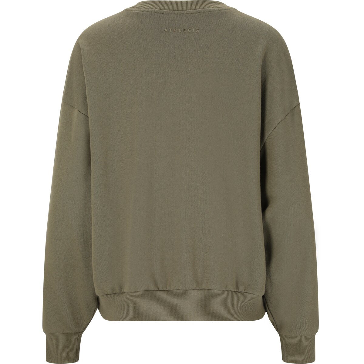 Athlecia Giannis Sweatshirt With Crew Neck - Smokey Olive 5 Shaws Department Stores