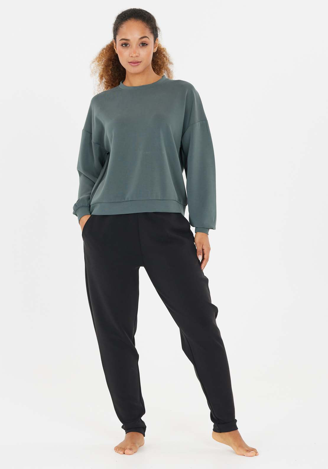 Athlecia Jillnana Sweatshirt With Crew Neck - Urban Chic 2 Shaws Department Stores