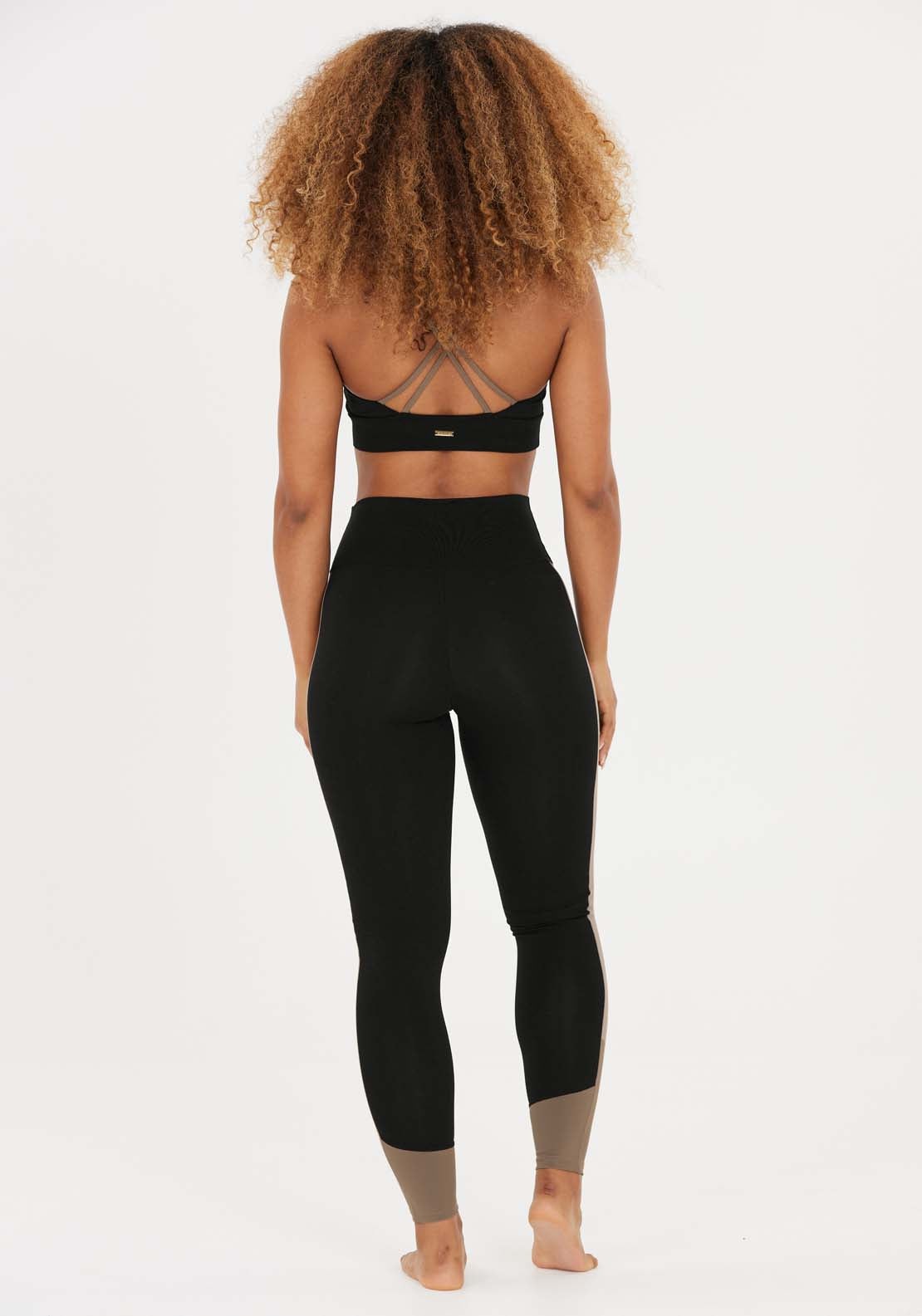 Athlecia Lris Colour Block Tights - Black 2 Shaws Department Stores