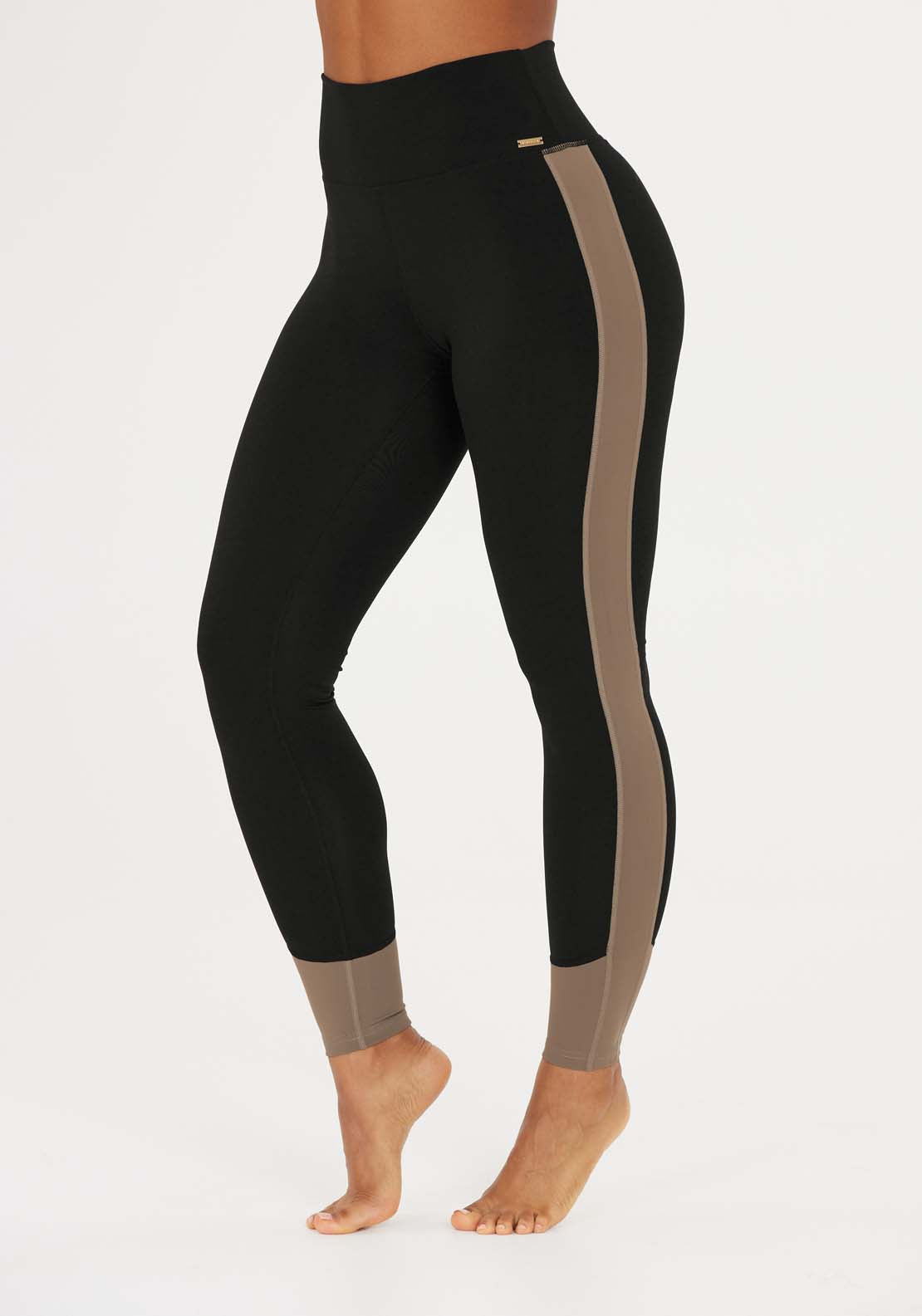 Athlecia Lris Colour Block Tights - Black 3 Shaws Department Stores