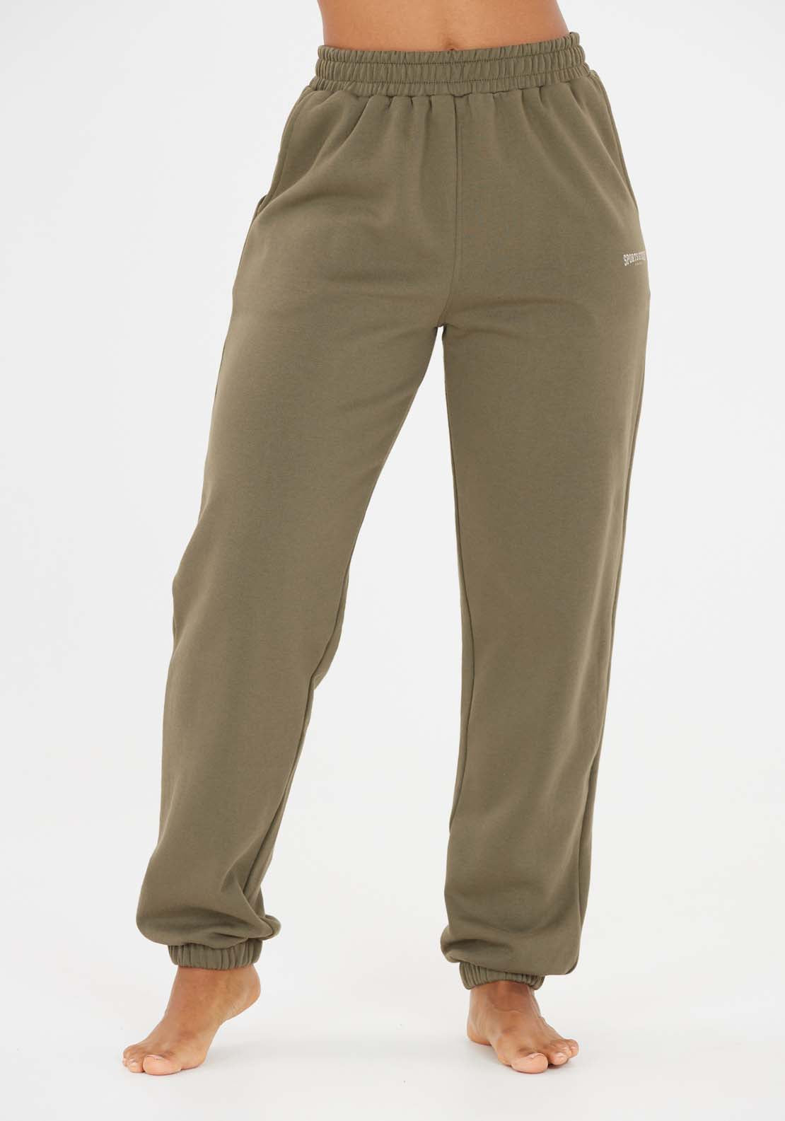 Athlecia Giannis Sweat Pants - Smokey Olive 3 Shaws Department Stores