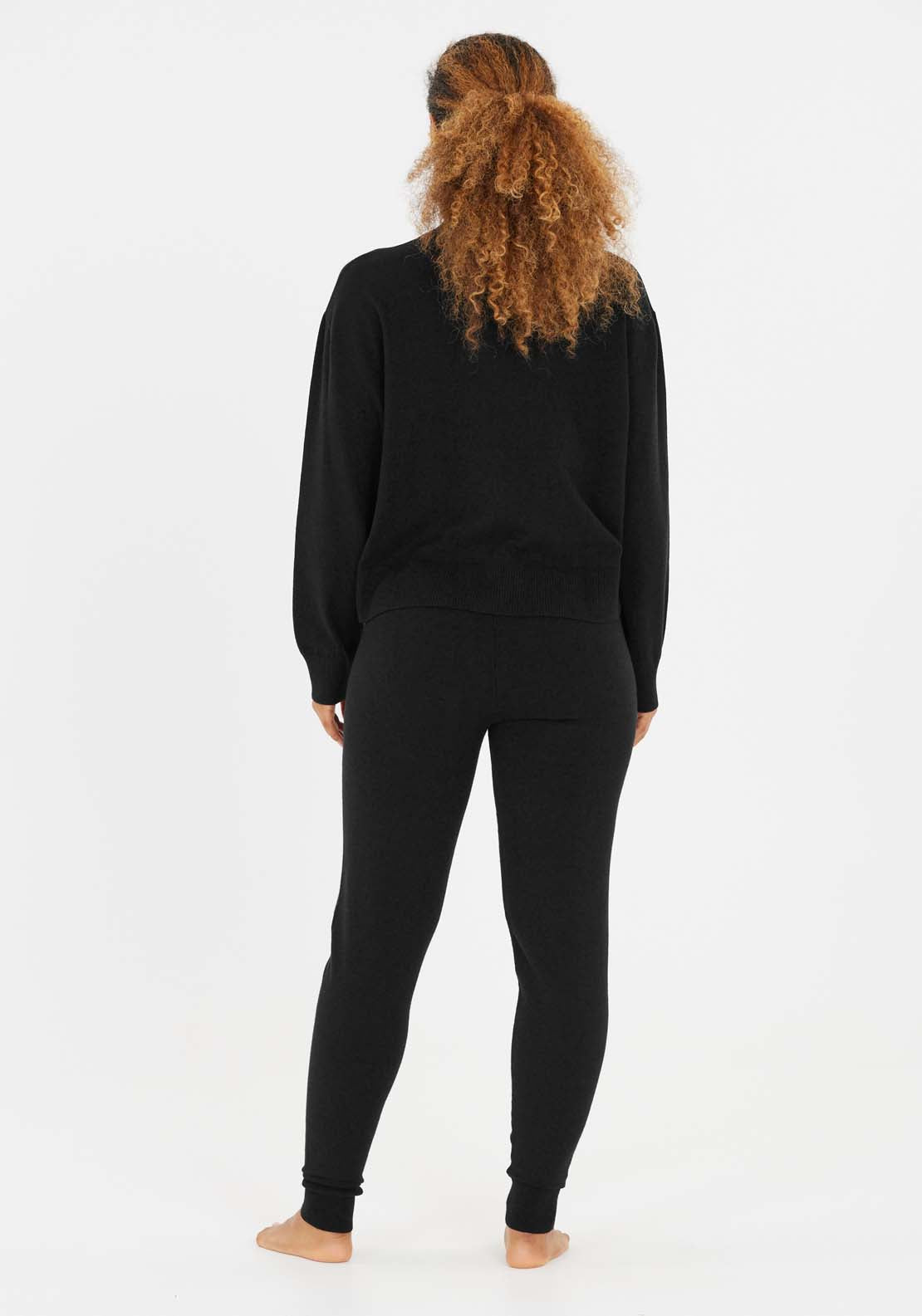 Athlecia Dava Knitted Pants - Black 2 Shaws Department Stores
