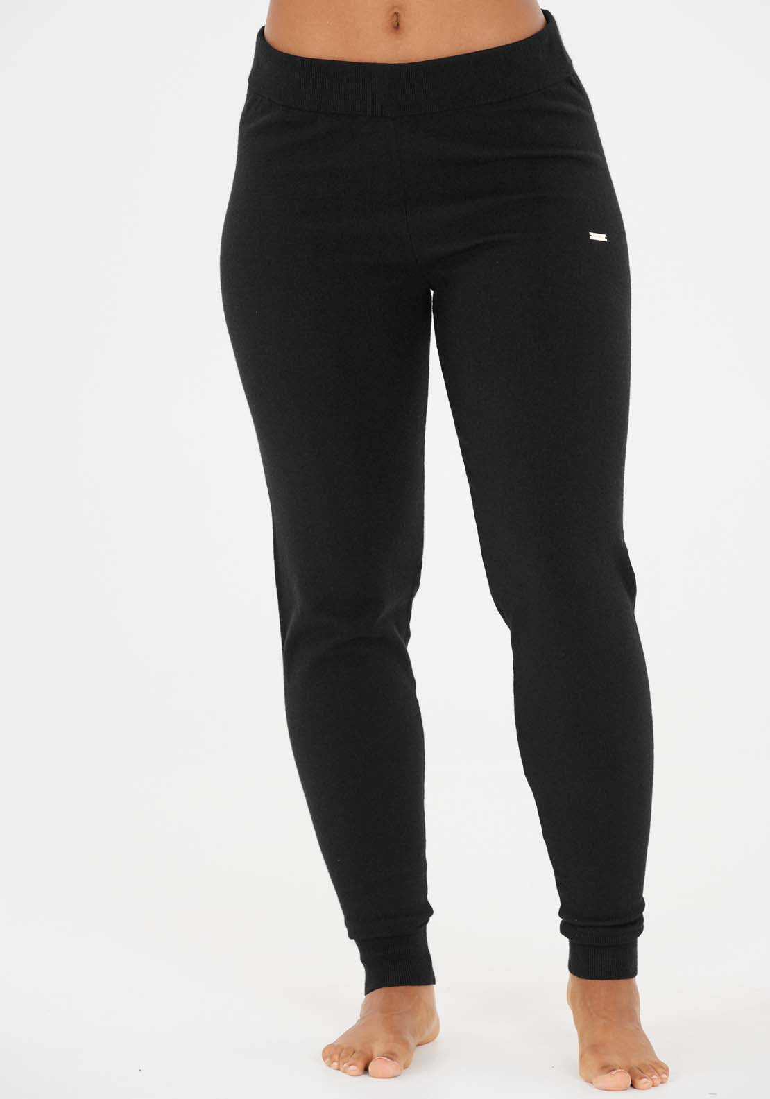 Athlecia Dava Knitted Pants - Black 3 Shaws Department Stores