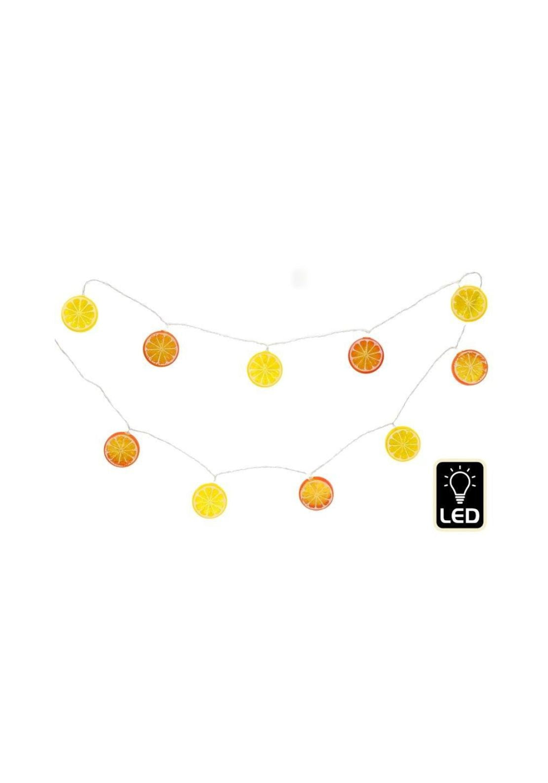The Home Collection LED String Lights - Yellow/orange 1 Shaws Department Stores