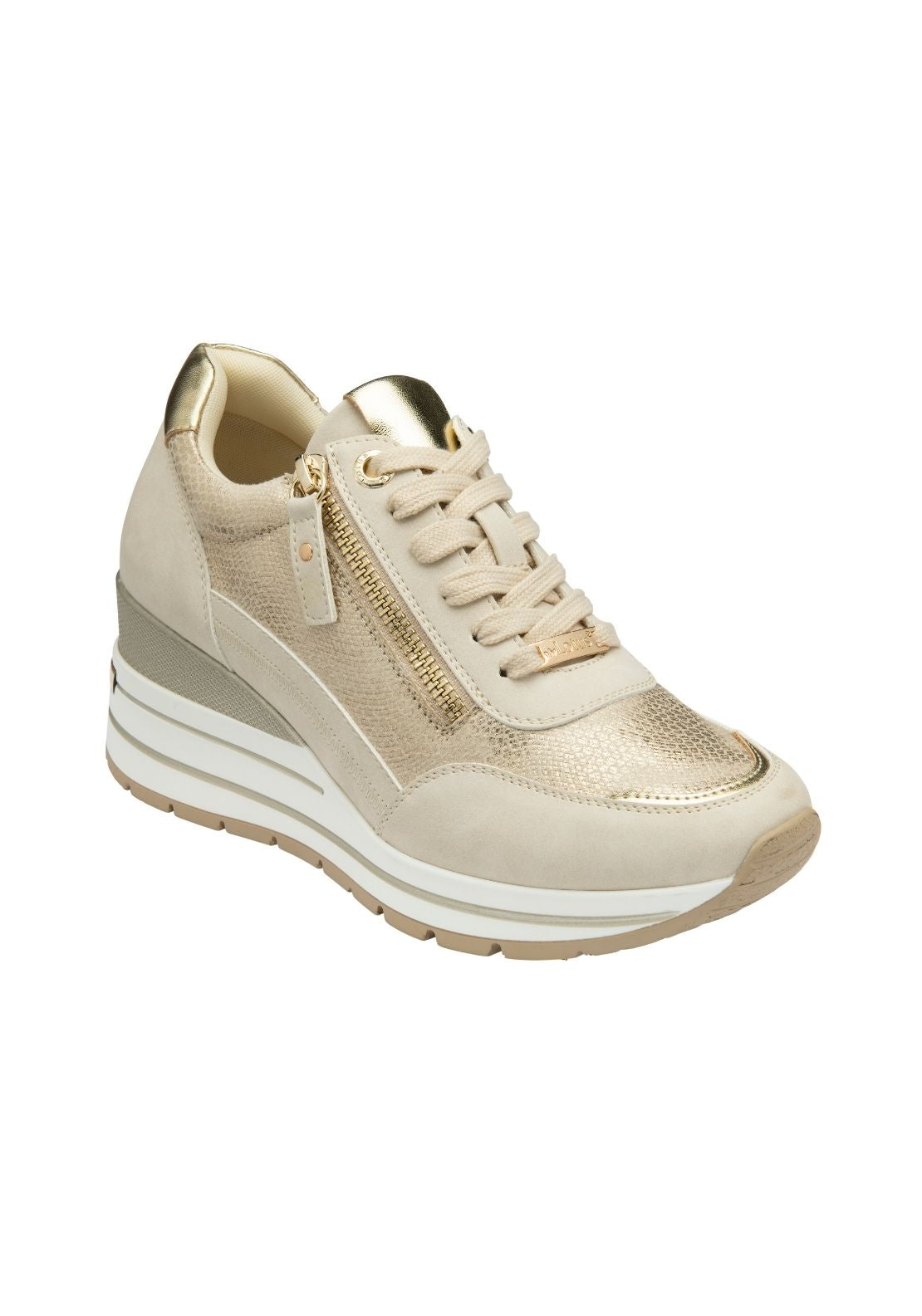 Lotus Pos Electra Trainer - Beige 1 Shaws Department Stores