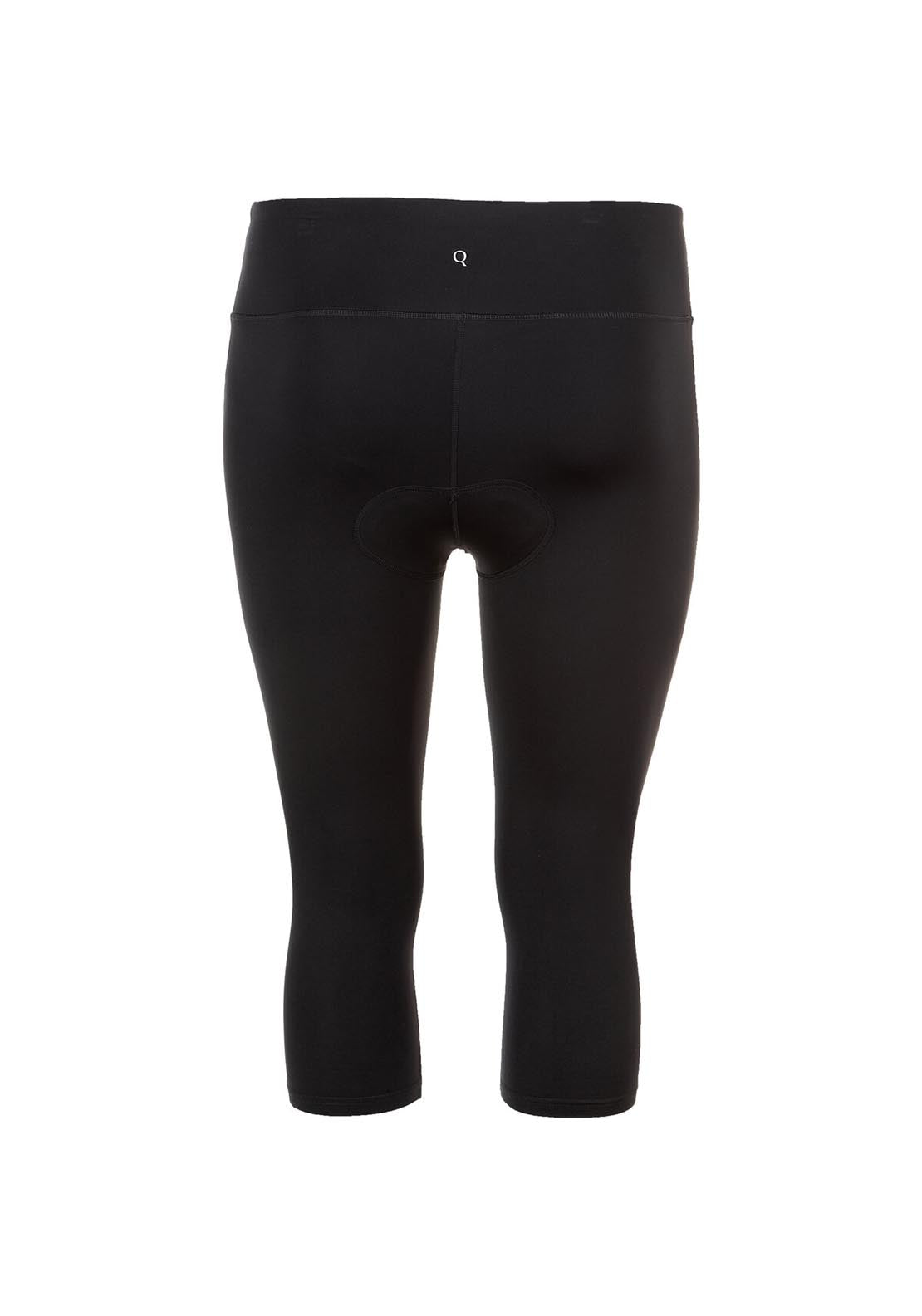 Q Kaisa Womens 3/4 Spin Tights - Black 7 Shaws Department Stores