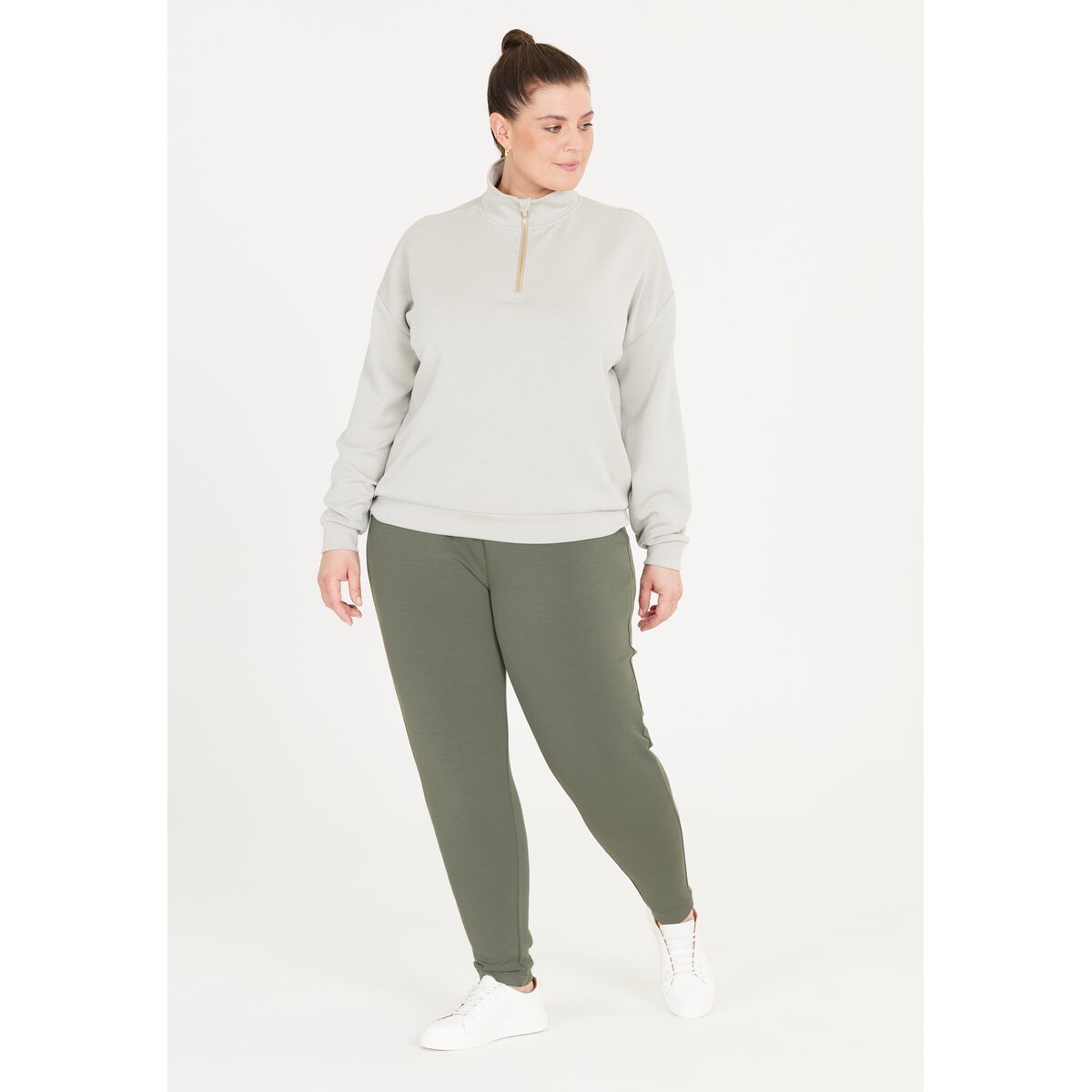 Q Tiamo Sweat Pants - Castor Grey 2 Shaws Department Stores