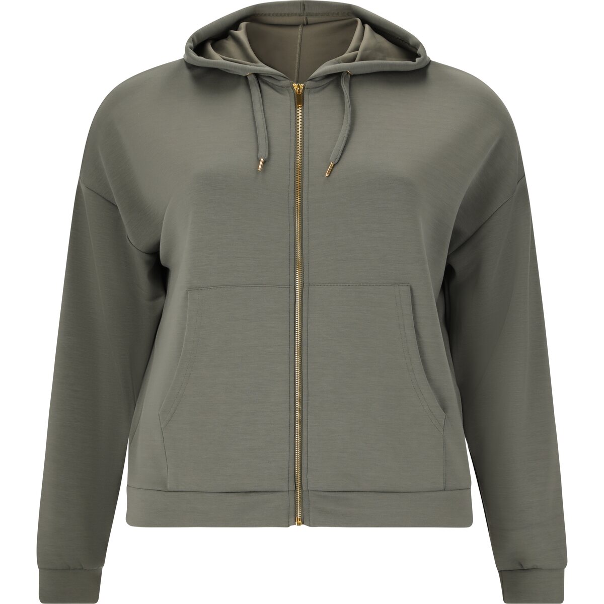 Q Tiamo Hoody Full Zip - Castor Grey 5 Shaws Department Stores