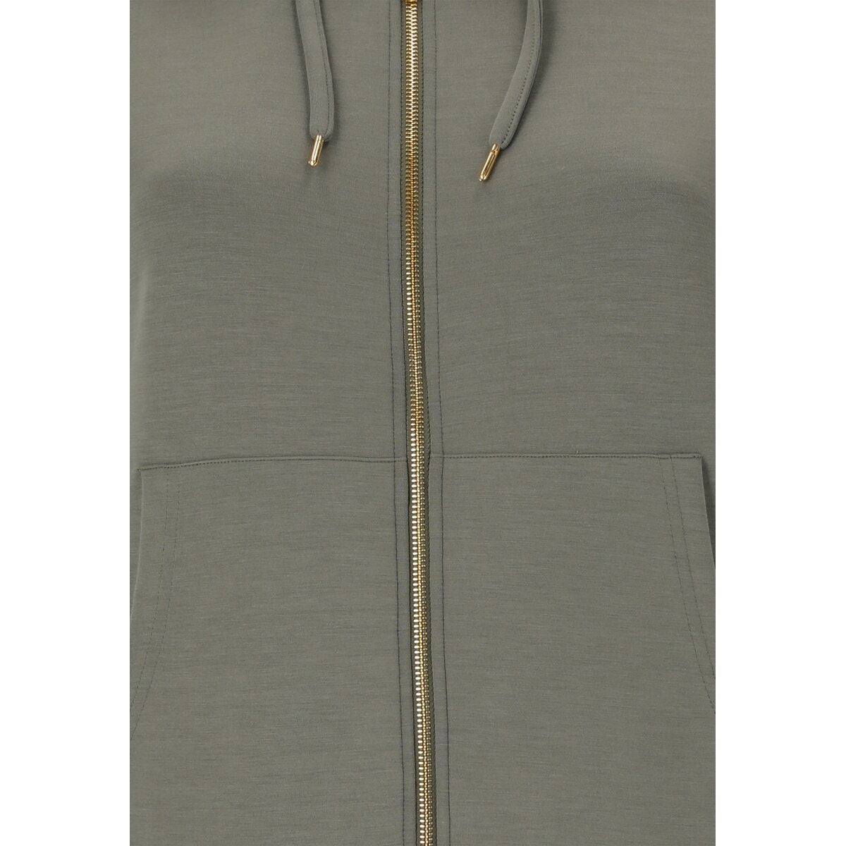 Q Tiamo Hoody Full Zip - Castor Grey 7 Shaws Department Stores