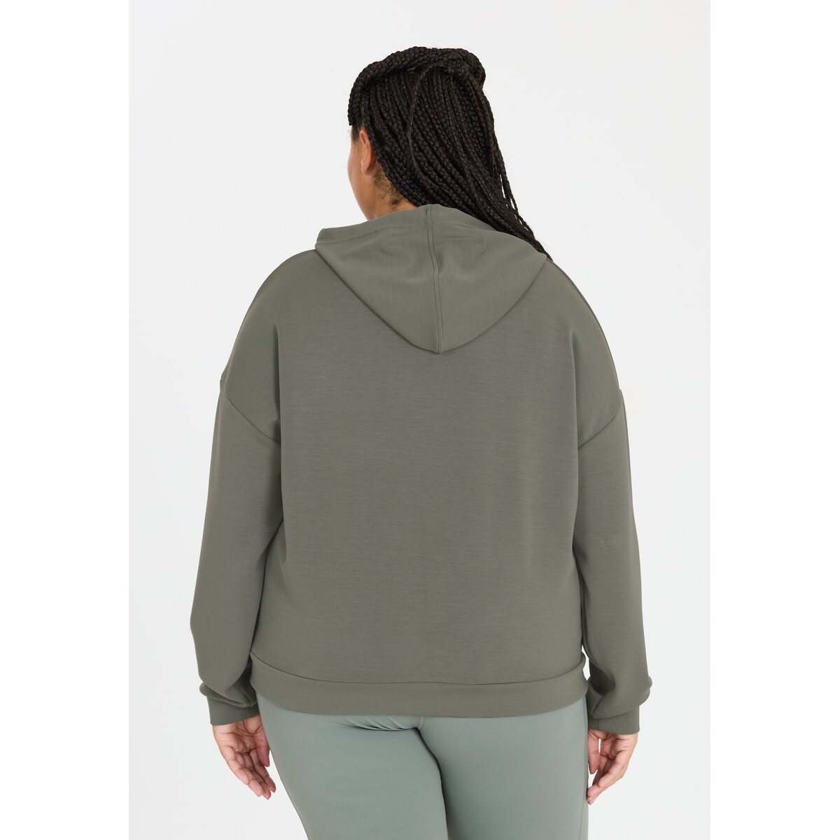 Q Tiamo Hoody Full Zip - Castor Grey 2 Shaws Department Stores