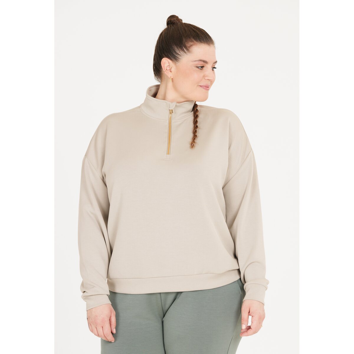 Q Kelleyen Sweat Shirt - Dove 1 Shaws Department Stores