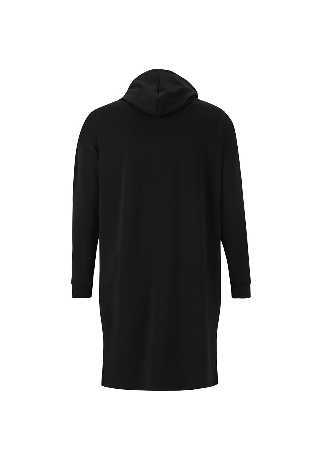 Q Womenseat Hoodie Dress - Black 6 Shaws Department Stores