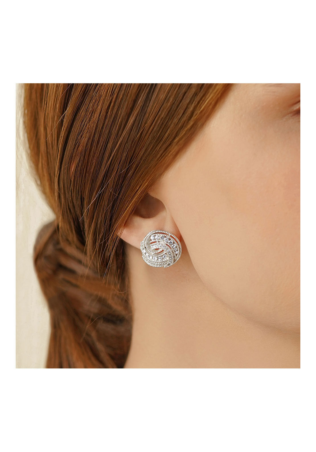 Newbridge Jewellery Studio LineTwist Earrings - Silver 2 Shaws Department Stores