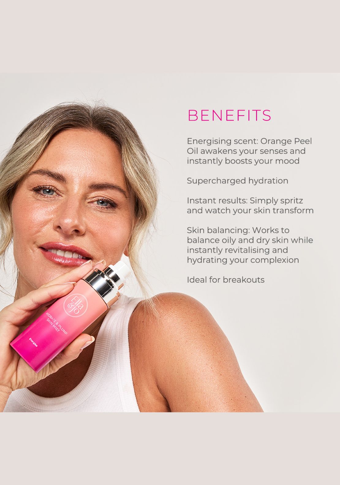 Ella &amp; Jo Hydrate &amp; Plump - ENERGISE 2 Shaws Department Stores