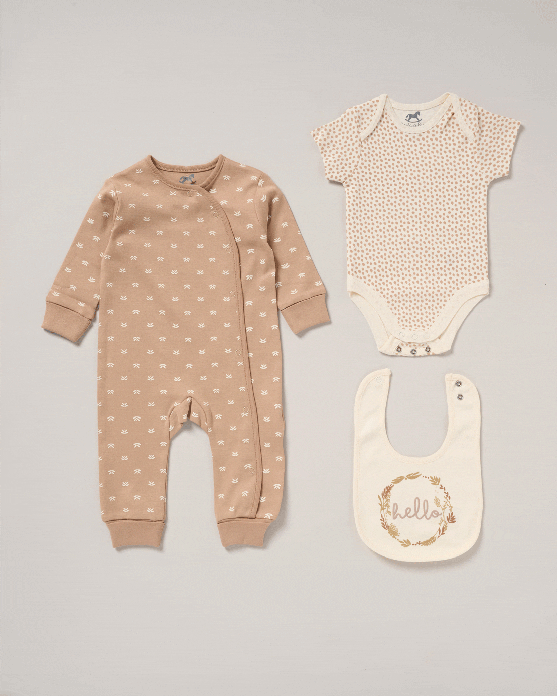 Jainco Baby 3 Piece Gift Set - Beige 1 Shaws Department Stores