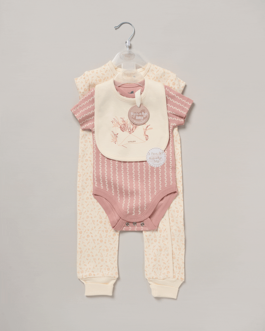 Jainco Baby 3 Piece Gift Set - Pink 6 Shaws Department Stores