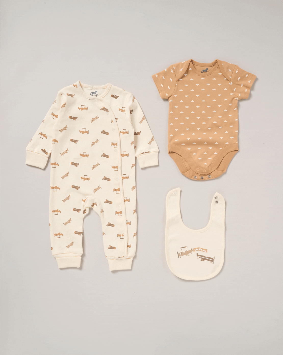 Jainco Baby 3 Piece Gift Set - Cream 1 Shaws Department Stores