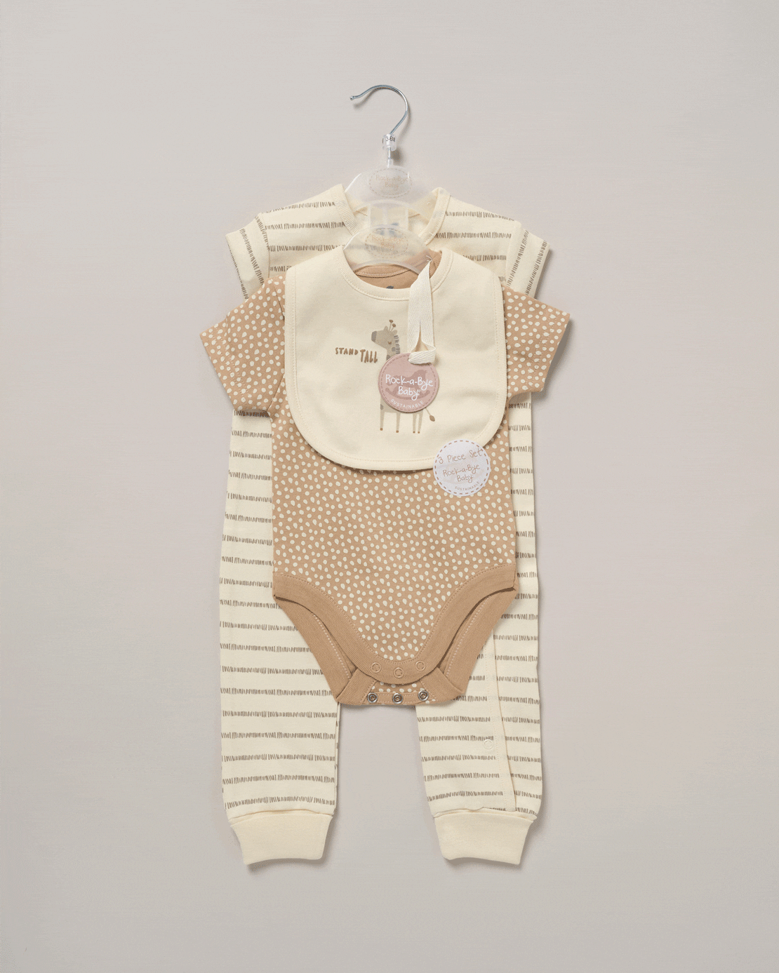 Jainco Baby 3 Piece Gift Set - Cream 6 Shaws Department Stores