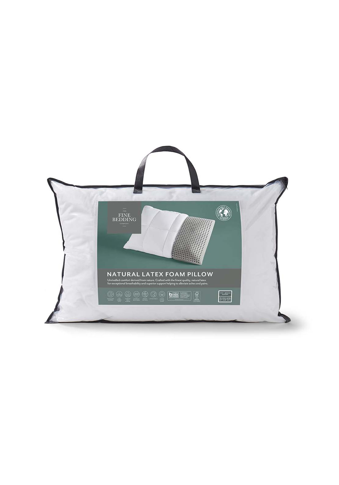 Fine Bedding Natural Latex Foam Pillow 1 Shaws Department Stores