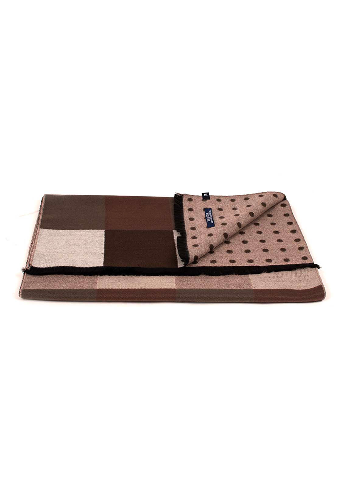 Yeats Viscose Scarf - Multi Brown 1 Shaws Department Stores