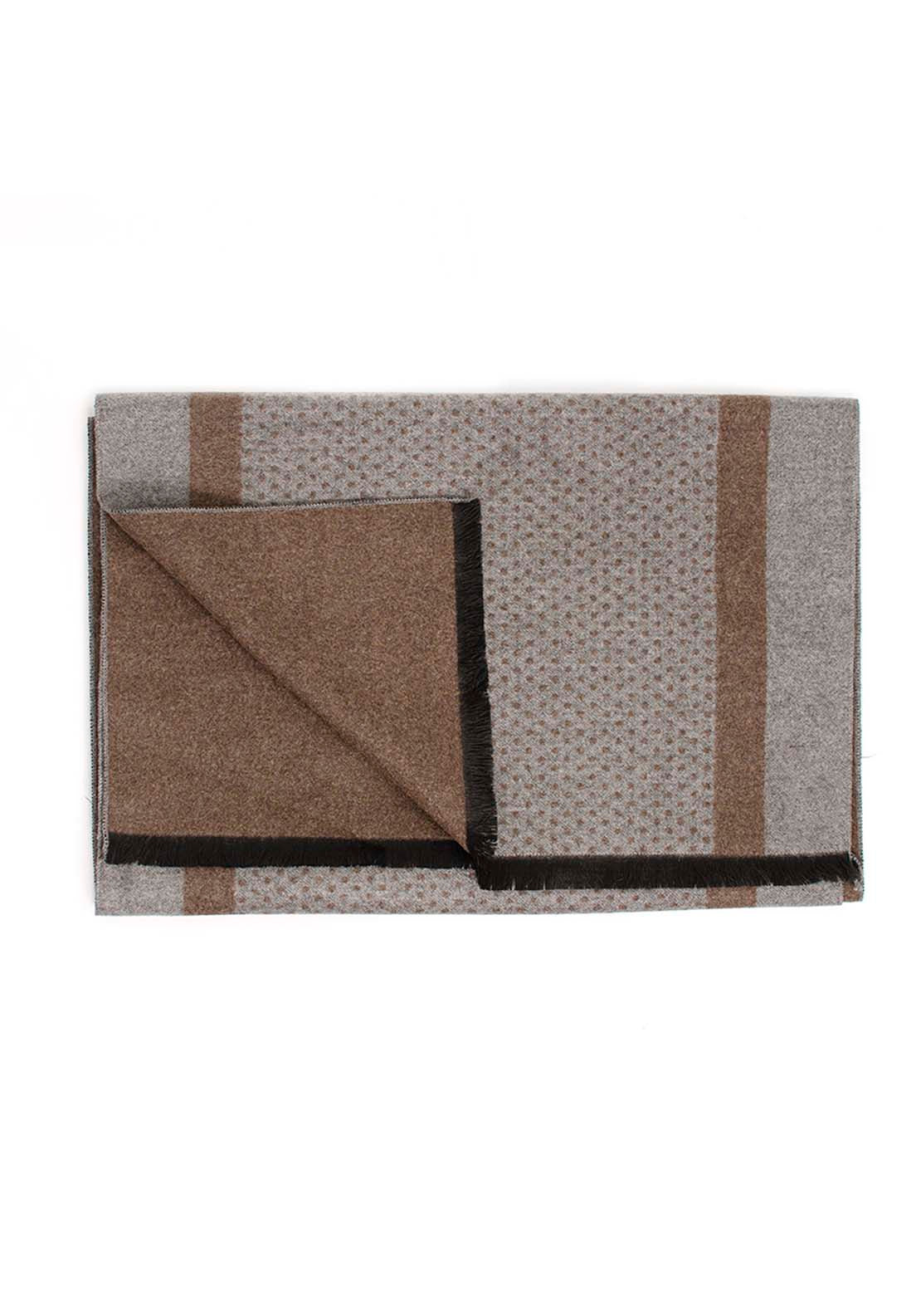 Viscose Scarf - Grey Brown