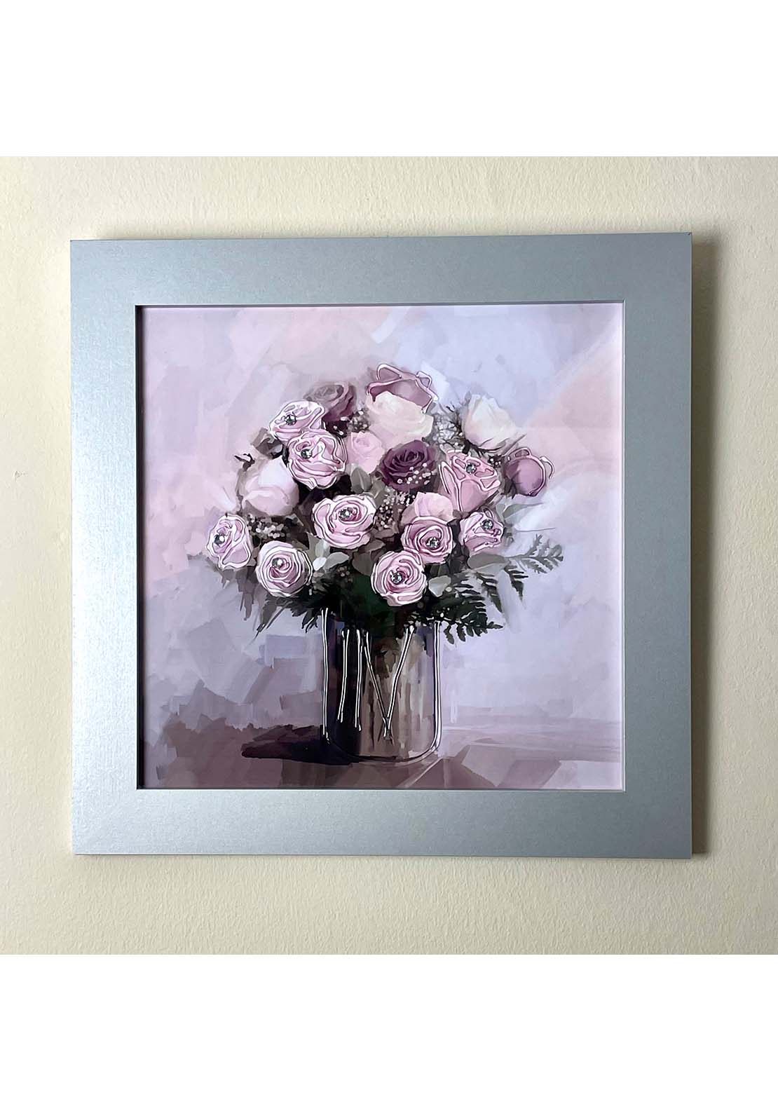 The Home Collection Canvas Bouquet Framed Picture 1 Shaws Department Stores