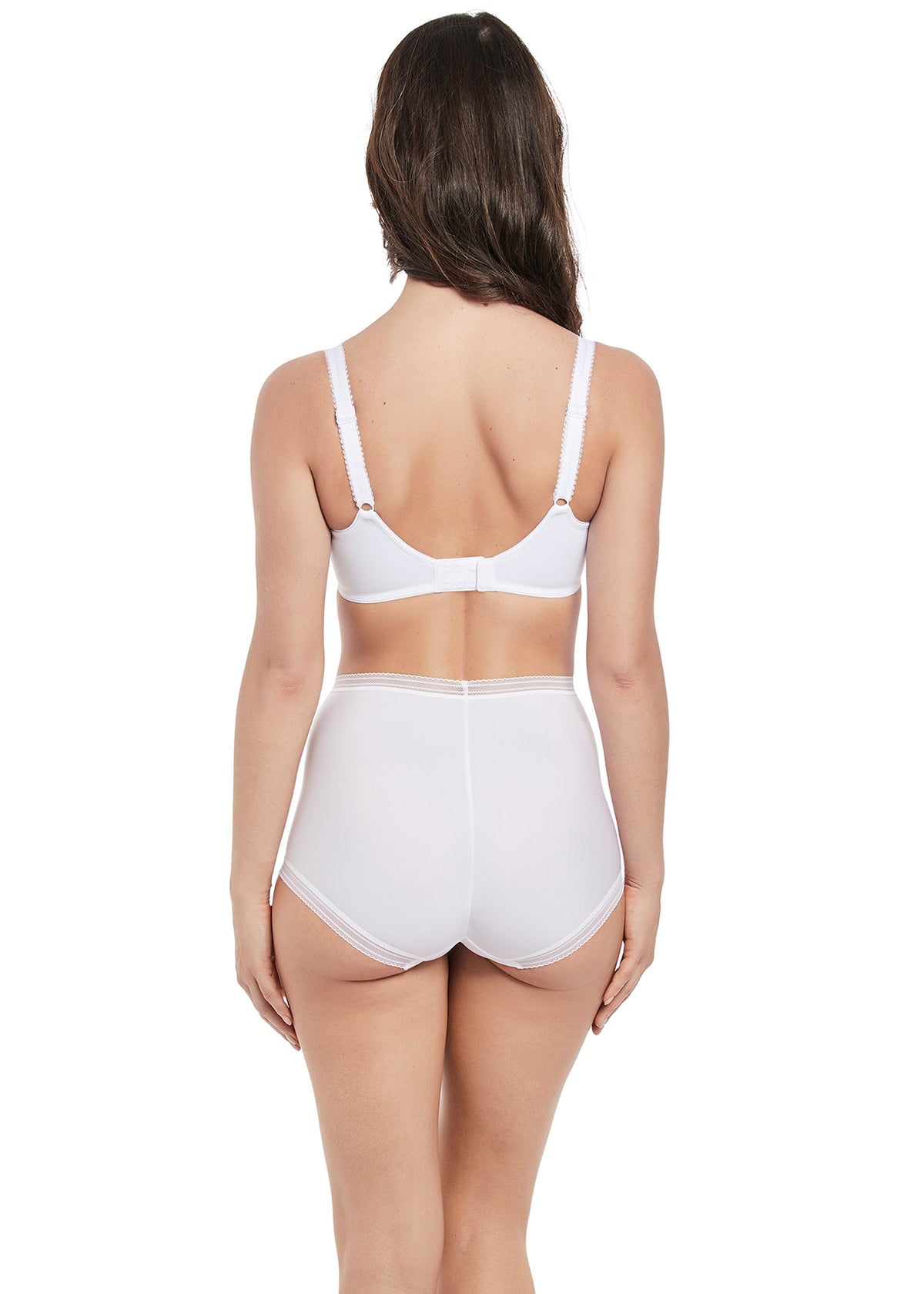 Fantasie Fusion Full Cup Side Support Bra - White 3 Shaws Department Stores