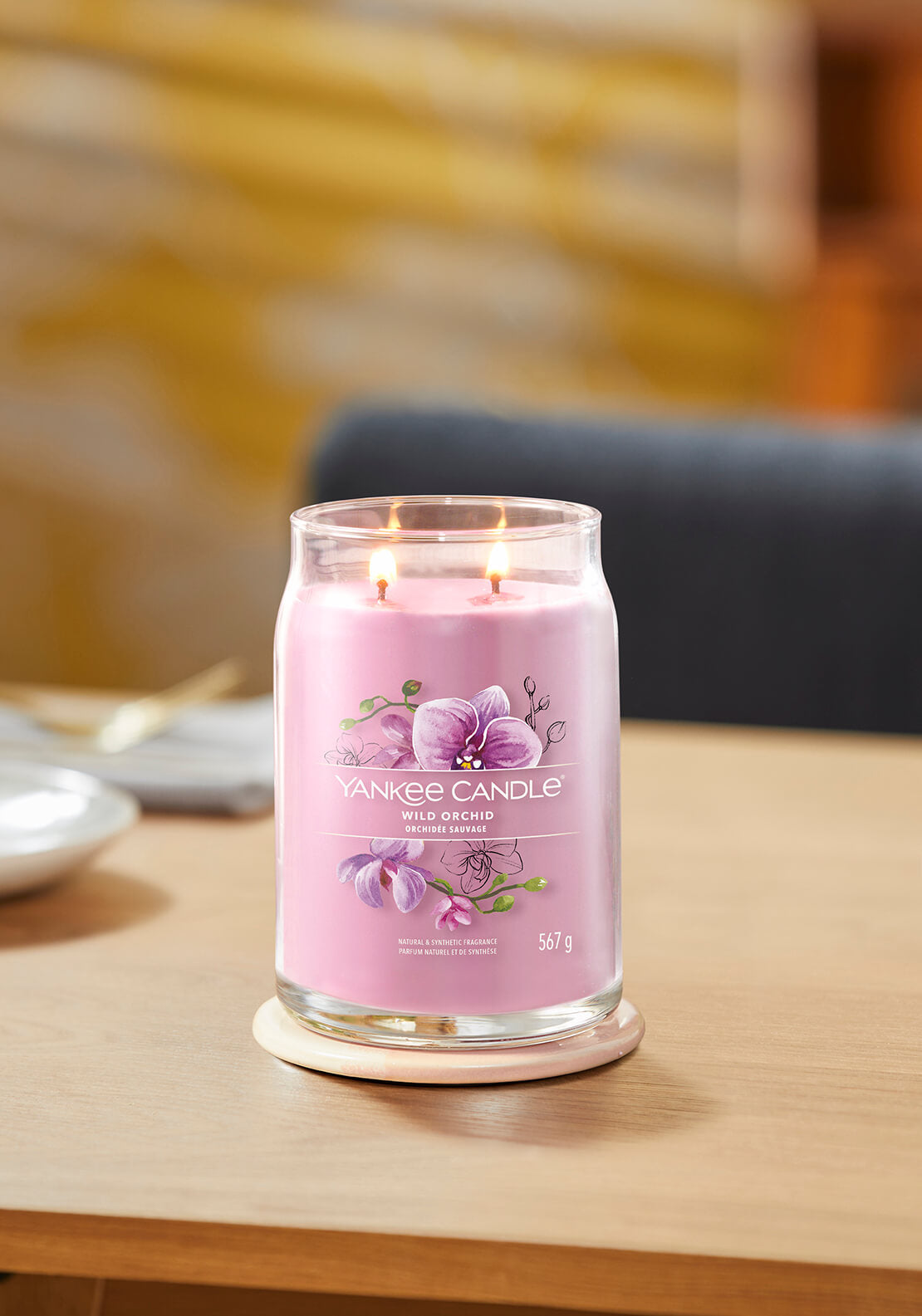 Yankee Candle Signature Large Jar - Wild Orchid 1 Shaws Department Stores