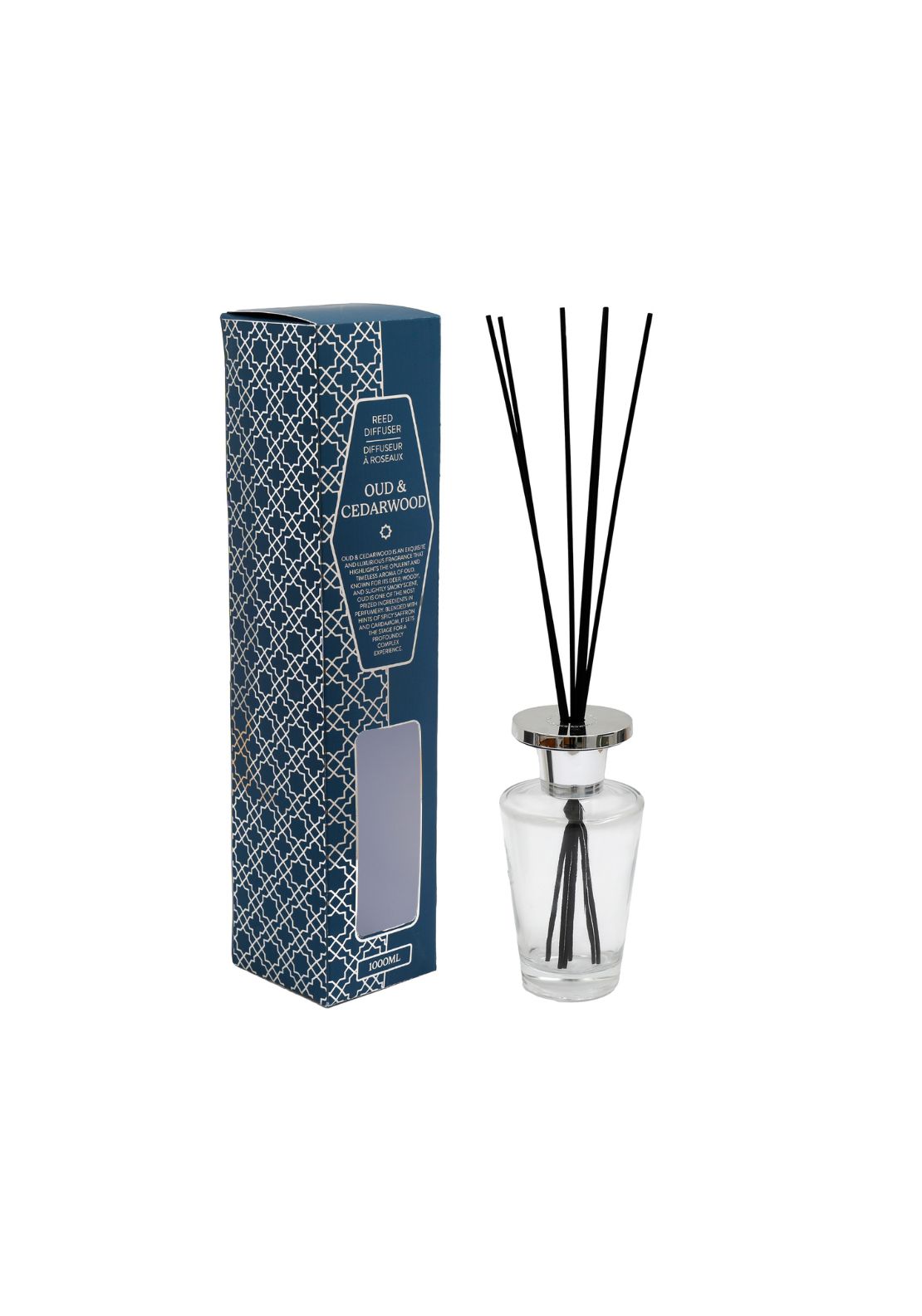 1000ml Diffuser Oud Cedarwood - Oud &amp; Crdwood