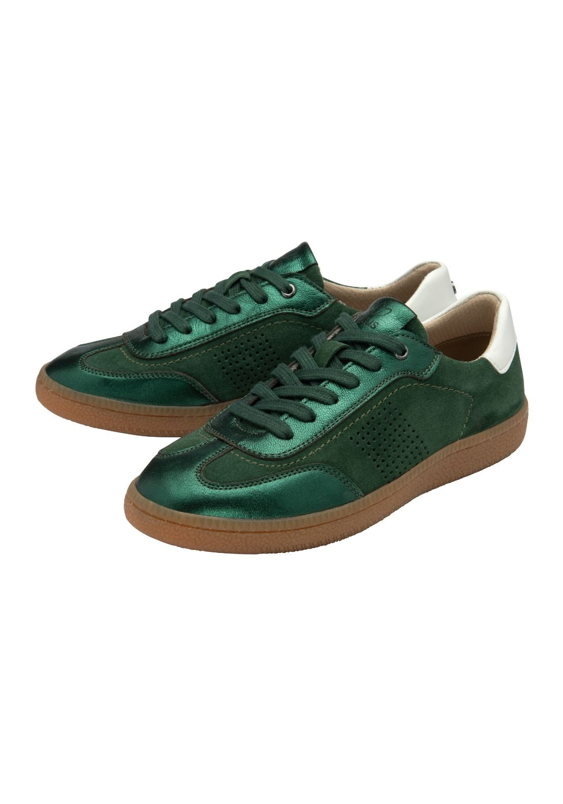Lotus Frapporta Shoe - Green 3 Shaws Department Stores