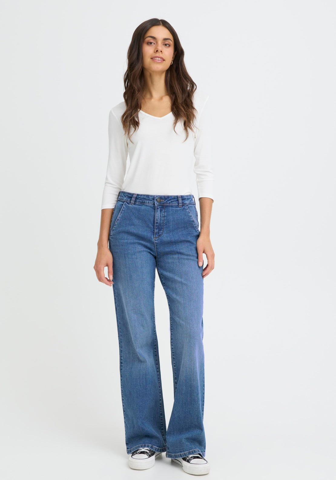 Fransa Timeless Denim Jeans - Denim 1 Shaws Department Stores