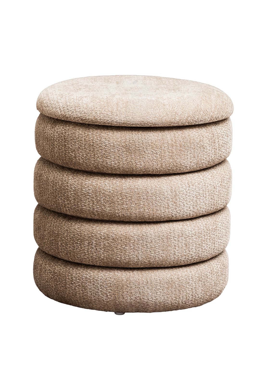 The Grange Collection Ottoman With Tray - Mushroom 1 Shaws Department Stores