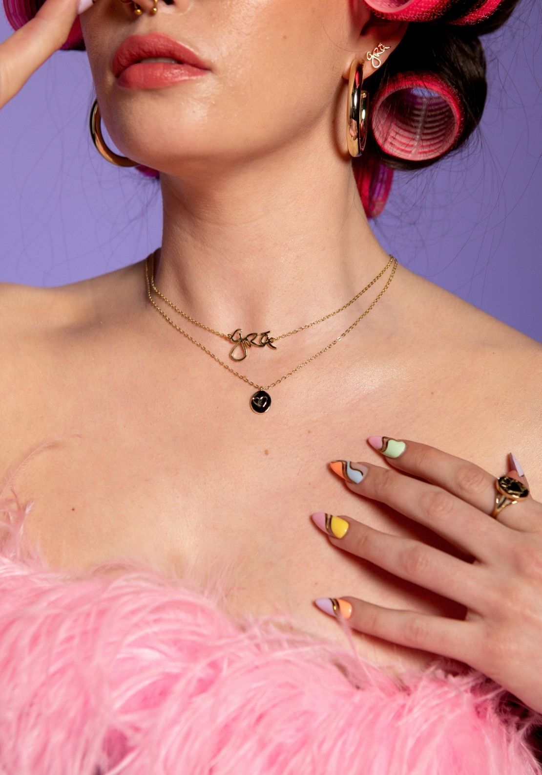 Don’t Kill My Vibe From The Heart Necklace - Gold 5 Shaws Department Stores