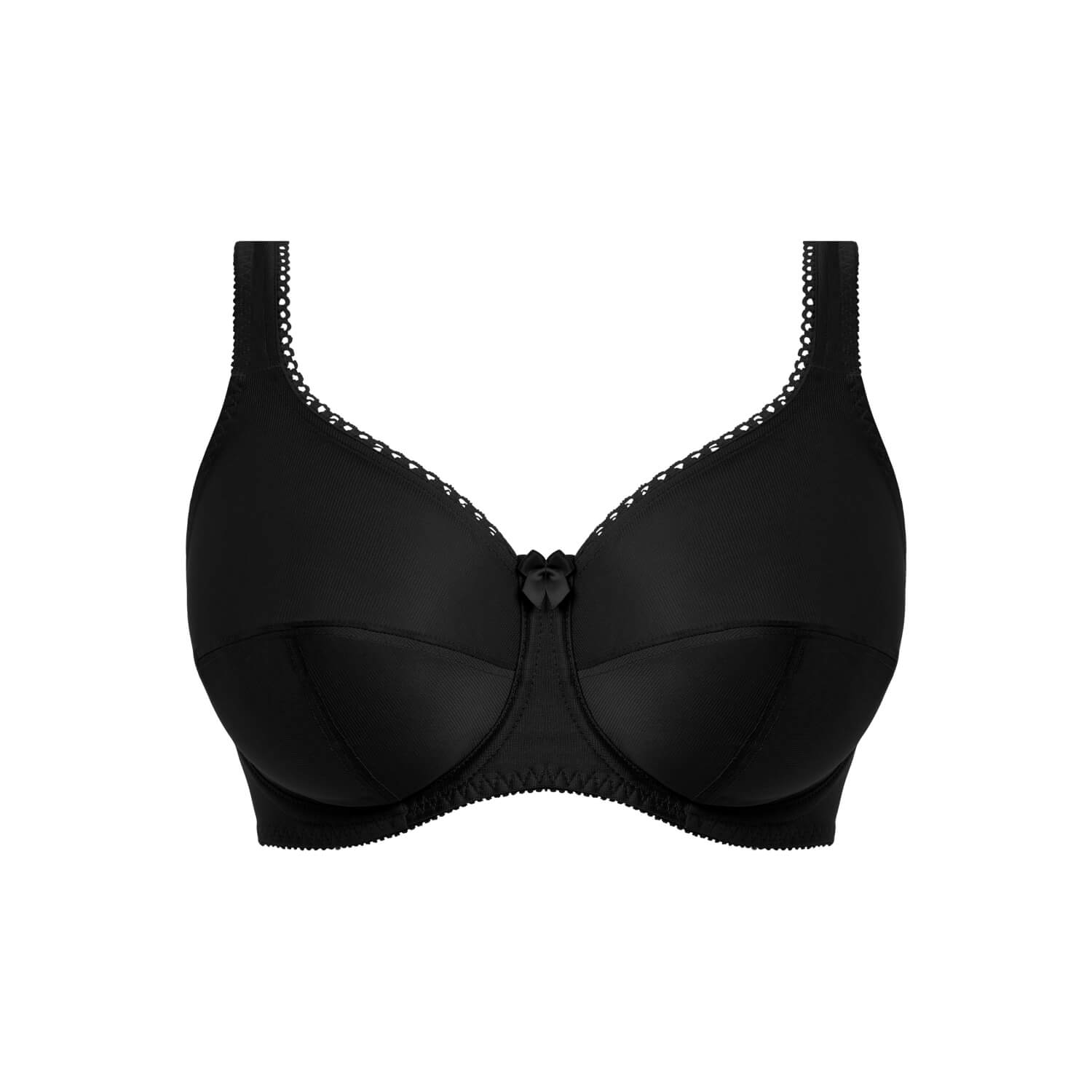 Fantasie Speciality Cotton &amp; Polyester Smooth Cup Bra - Black 1 Shaws Department Stores