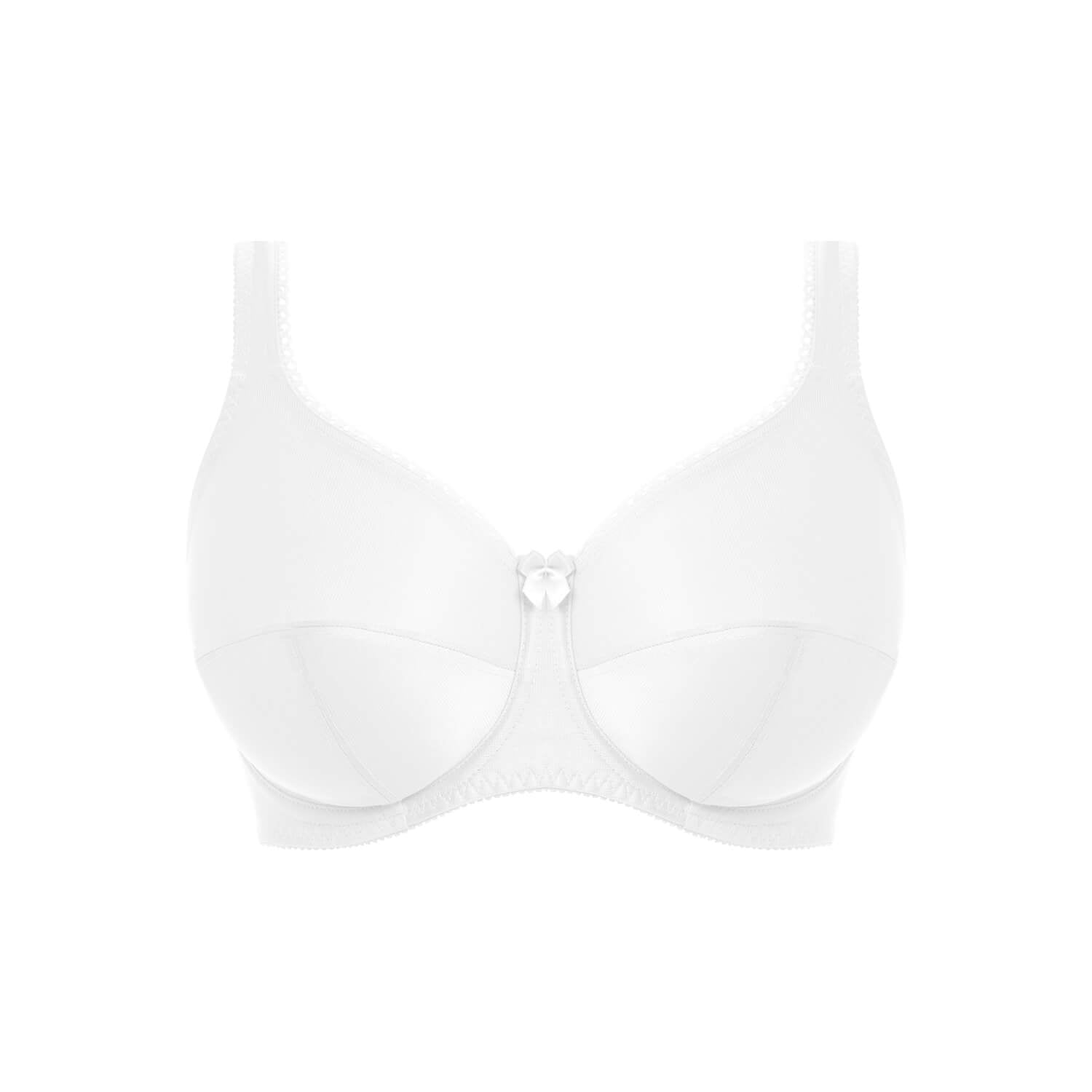 Fantasie Speciality Cotton &amp; Polyester Smooth Cup Bra - White 1 Shaws Department Stores