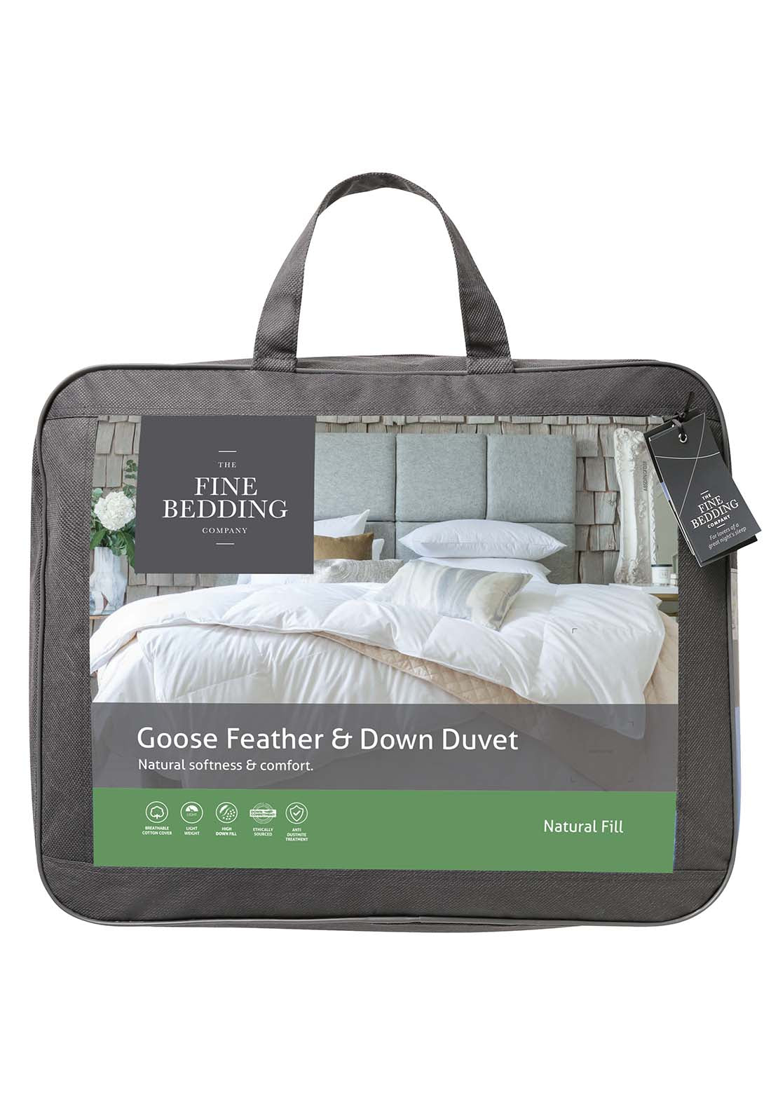 The Fine Bedding Company Goose Feather And Down 13.5 Tog Duvet 3 Shaws Department Stores