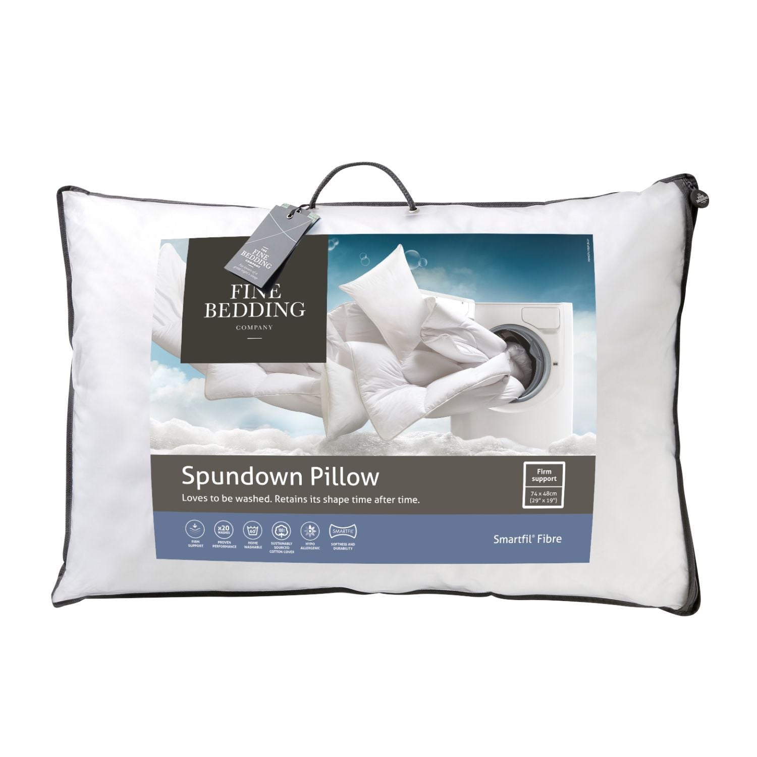 Fine Bedding Spundown Firm Support Pillow 1 Shaws Department Stores