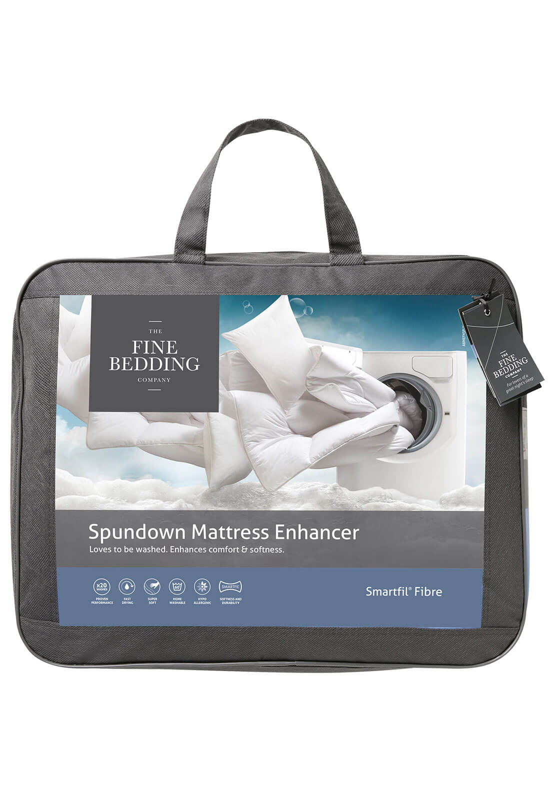 The Fine Bedding Company Spundown Mattress Enhancer 4 Shaws Department Stores