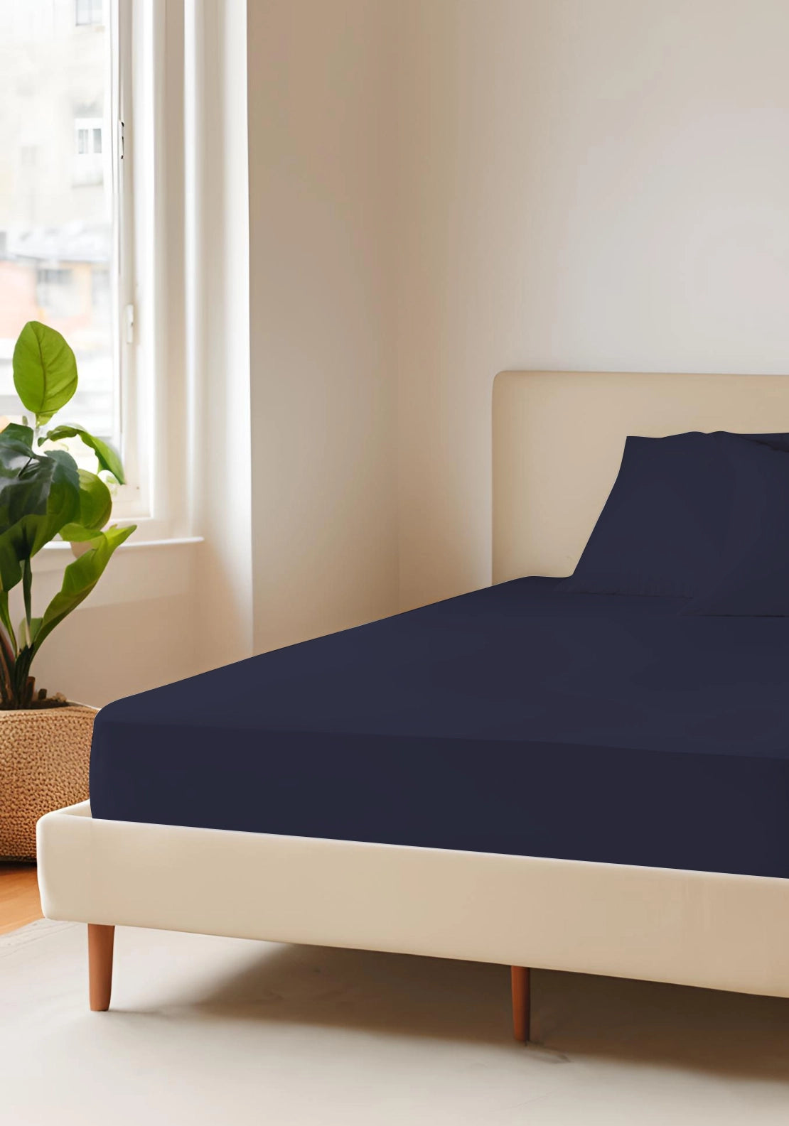 The Home Luxury Collection 200 Thread Count 100% Cotton Deep Fitted Sheet 1 Shaws Department Stores
