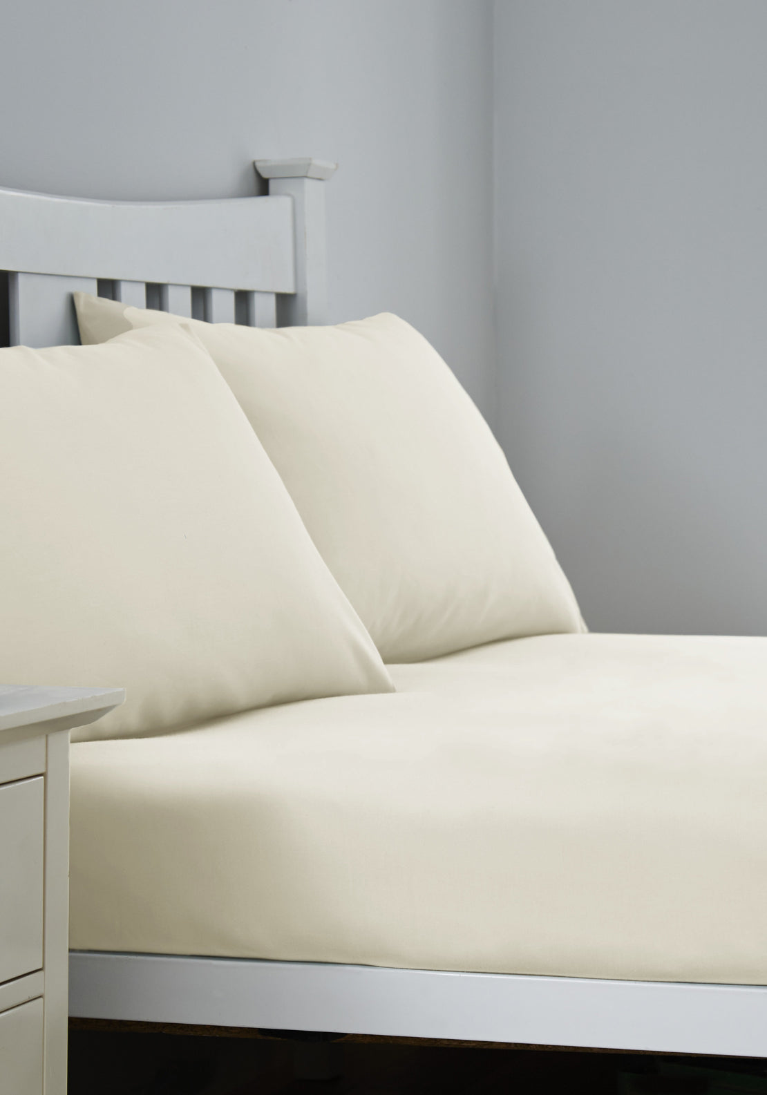 The Home Collection 300 Thread Count Pillowcase Pair - Cream 2 Shaws Department Stores