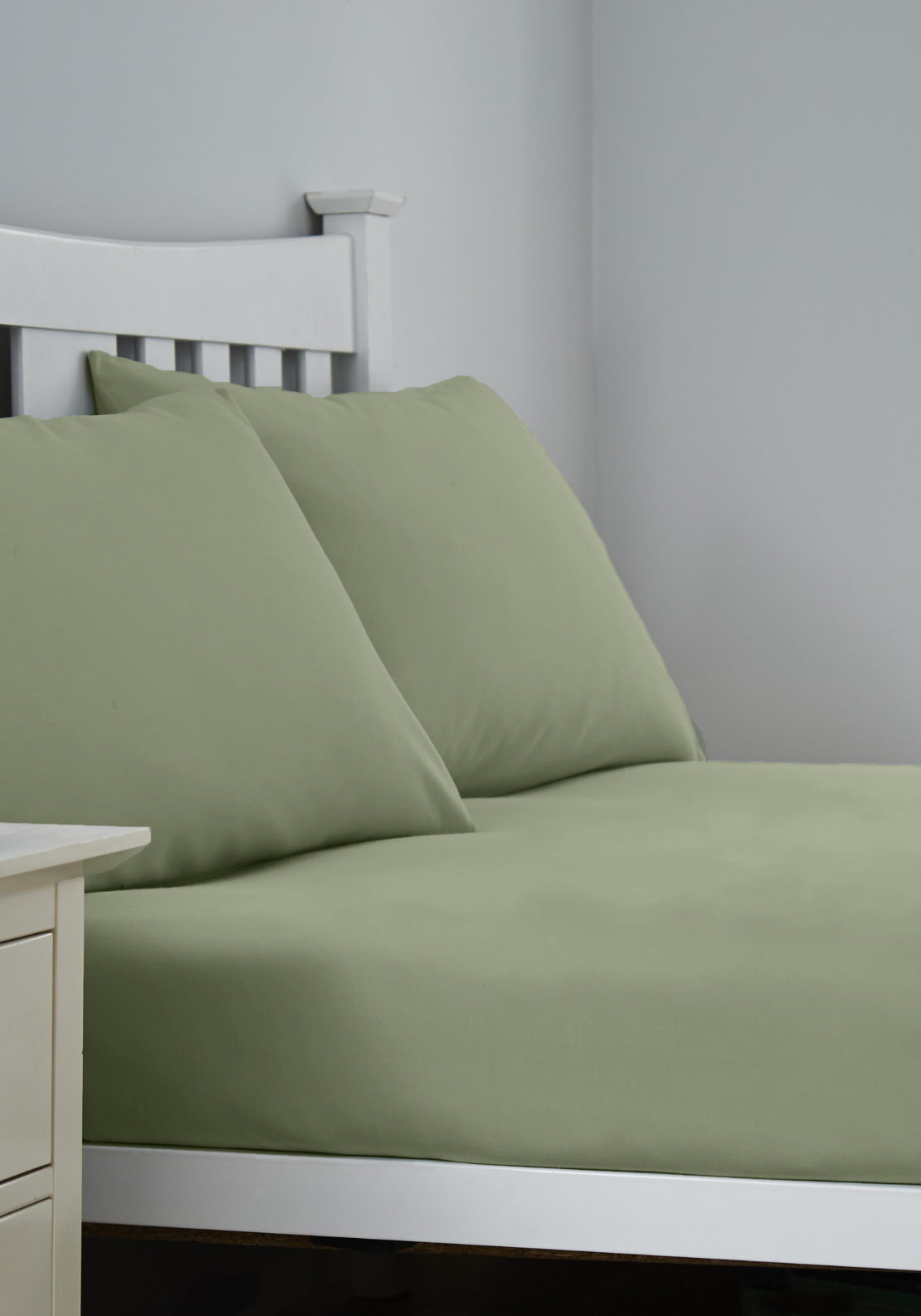 The Home Collection 300 Thread Count Pillowcase Pair - Green 2 Shaws Department Stores