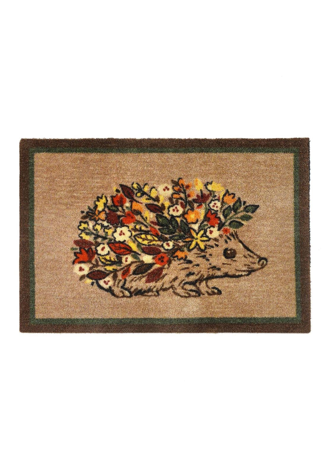 My Mat Floral Hedgehog Doormat - Multi 1 Shaws Department Stores