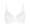 Flower Elegance Underwire Bra - White