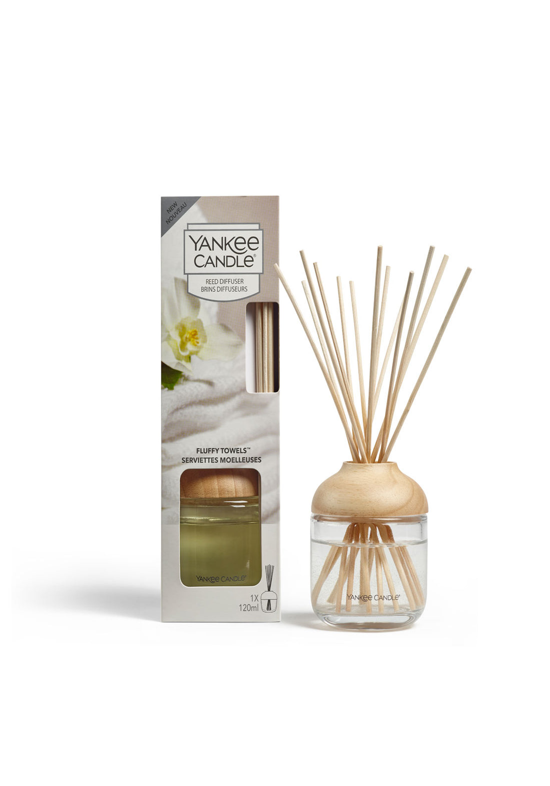 Yankee Candles Fluffy Towels Reed Diffuser 1 Shaws Department Stores