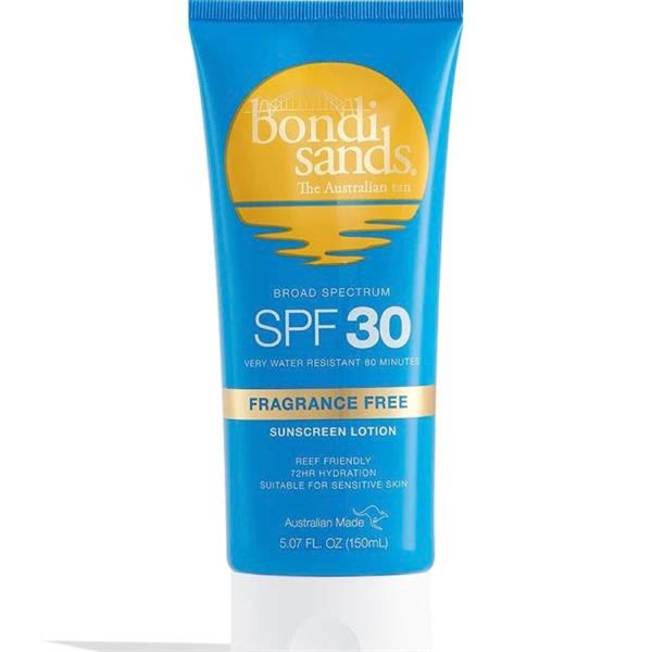 Bondi Sands Fragrance Free Sun Lotion Spf 30 1 Shaws Department Stores