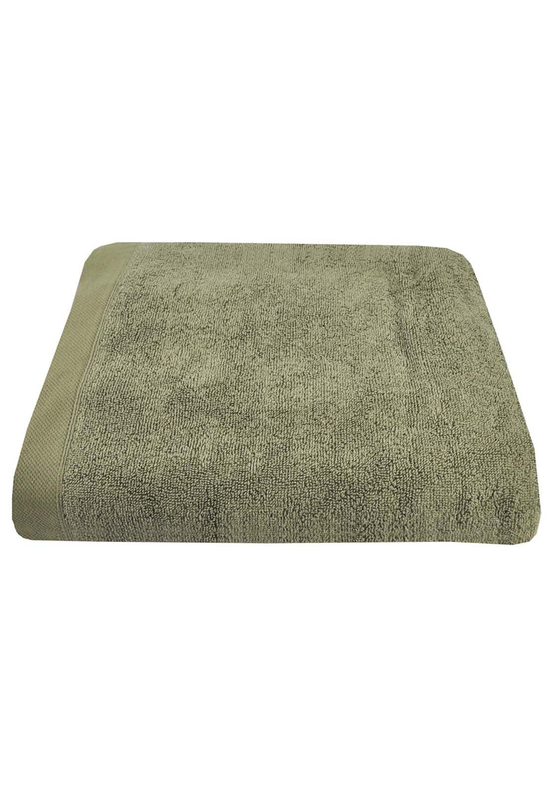 The Home Luxury Collection Bath Towel - Green 1 Shaws Department Stores