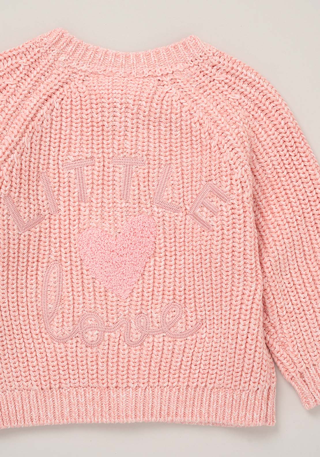Jainco Little Love Knitted Cardigan - Pink 3 Shaws Department Stores