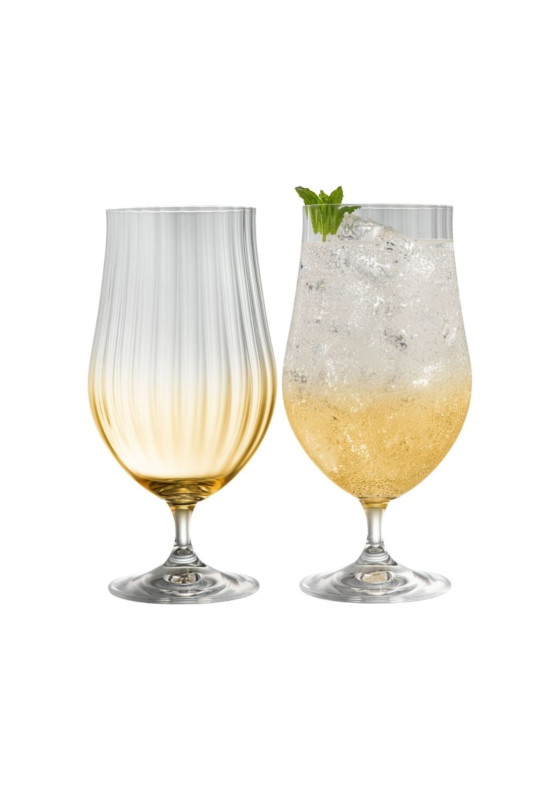 Craft Beer/Cocktail Set Of 2 - Orange