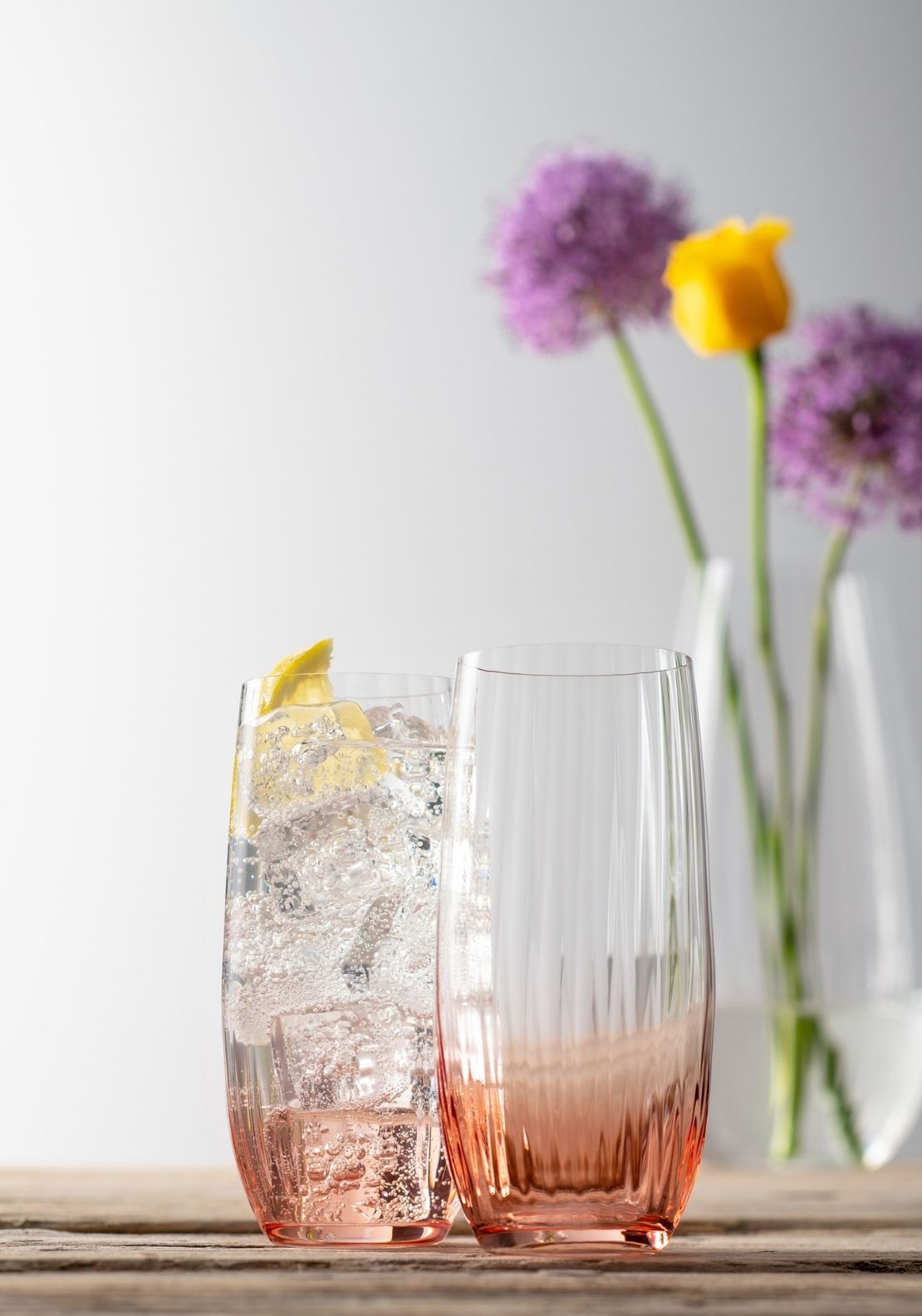 Hiball Glasses Set Of 2 - Blush